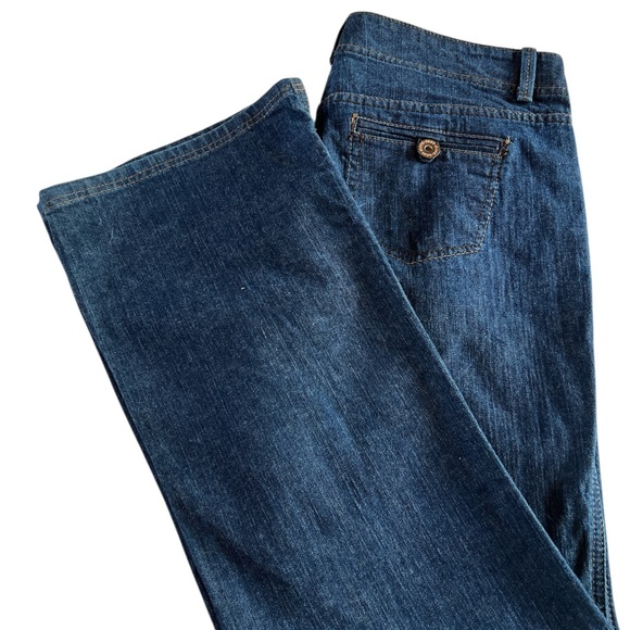 Dkny Denim - DKNY Women’s  Classic Blue  Bell Bottom Jeans